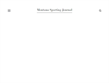 Tablet Screenshot of montanasportingjournal.com